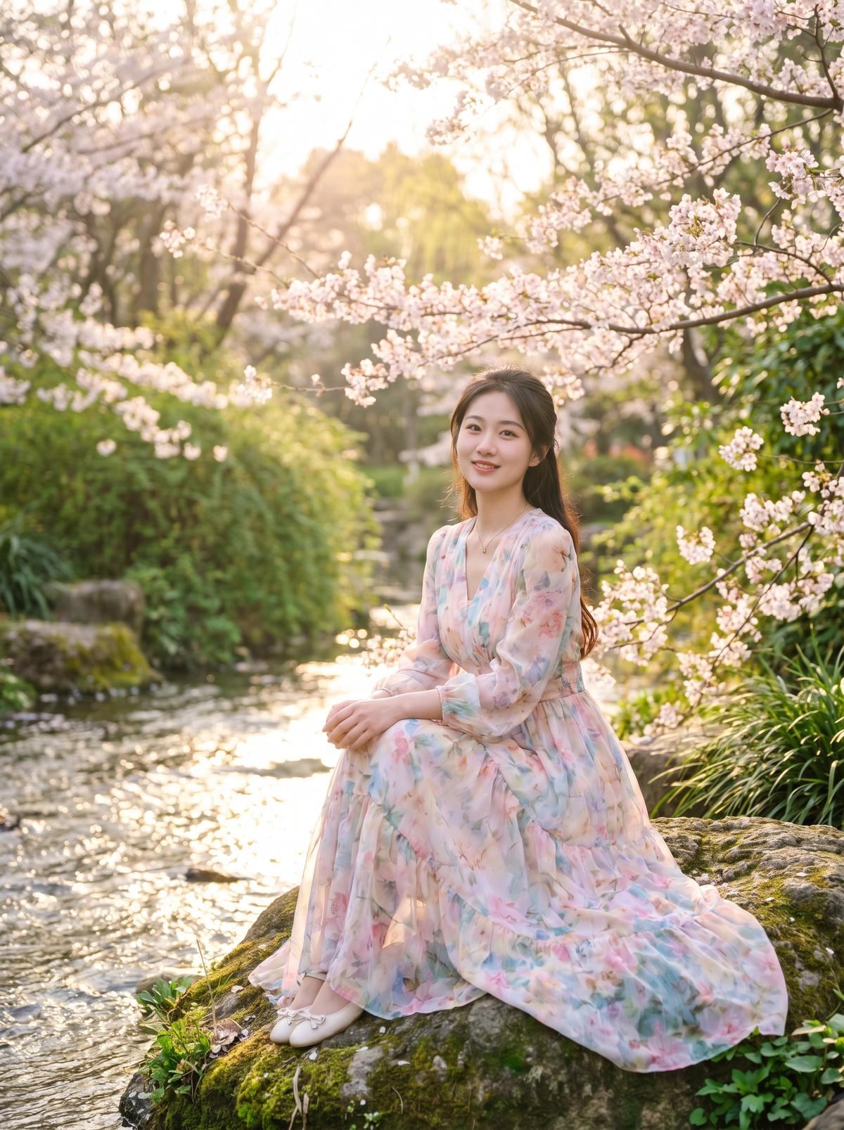 眼镜妹清新写真视频